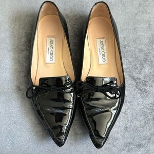 Jimmy Choo Patent Flats